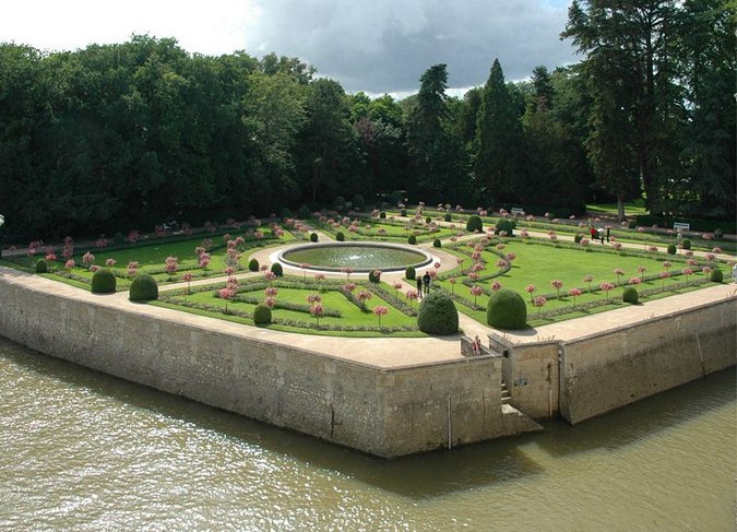 Château de Chenonceau, Jardin Catherine de Medicis - © MFSG