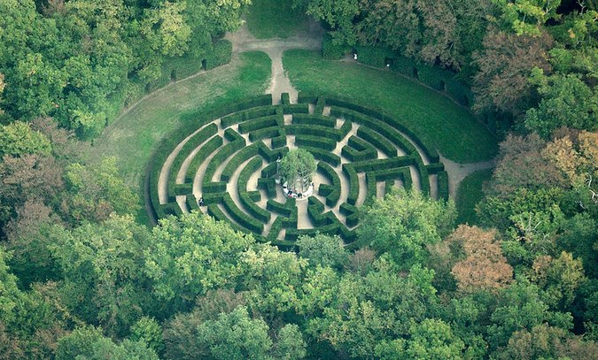 Le labyrinthe de Chenonceau - © Lieven Smits
