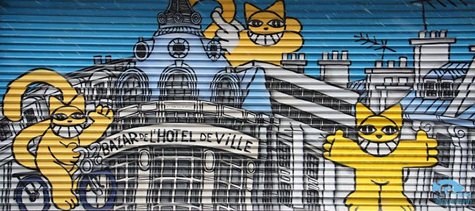 M Chat Personnage De Street Art Ne En Val De Loire Val De Loire