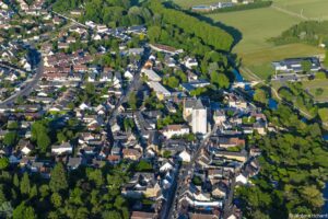 Vol en Montgolfière Chécy église