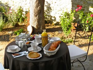 L'ange est rêveur - Chambre d'Hôtes à Langeais - Petit Déjeuner