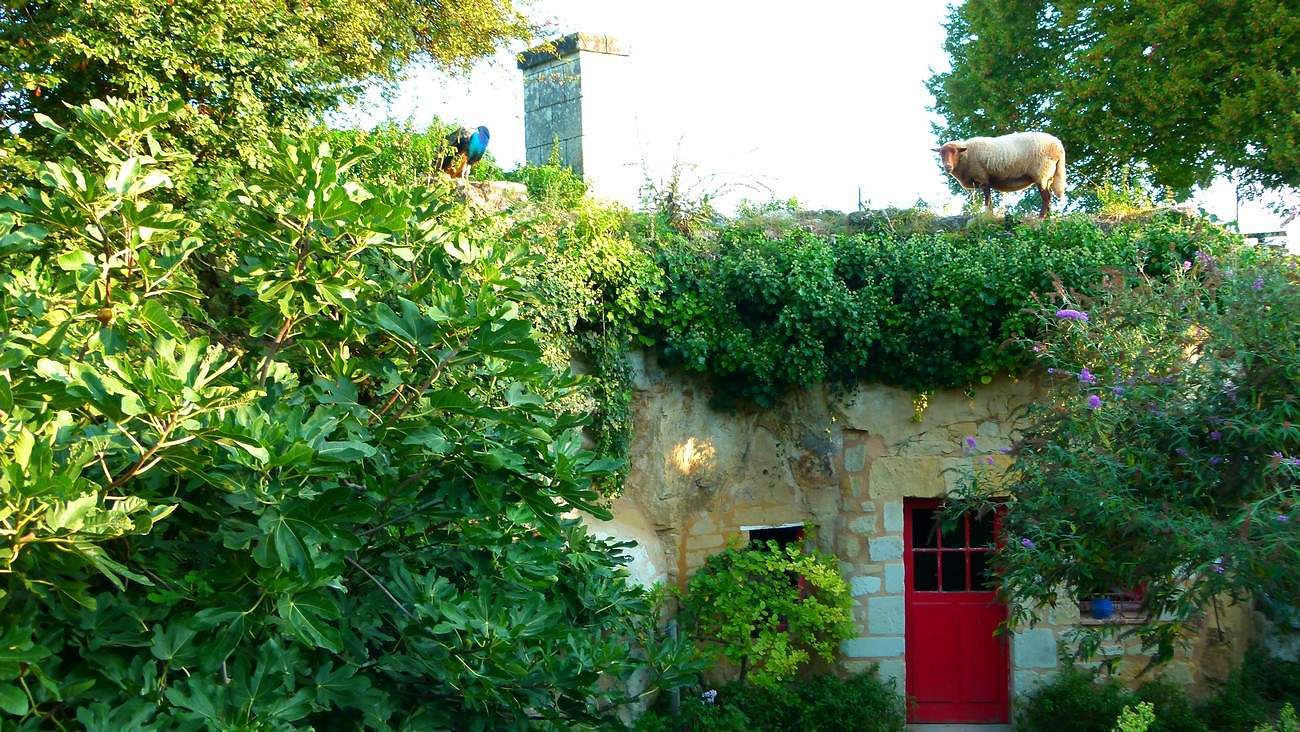 Maisons troglodytes Forges-mouton