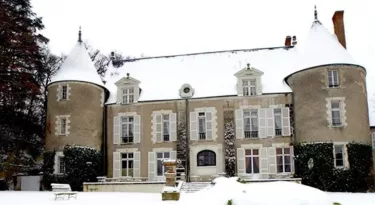 chateau de pray sous la neige