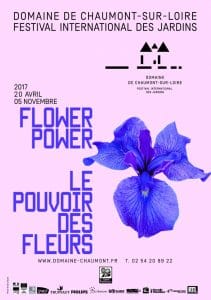 affiche-festival-international-des-jardins-chaumont-sur-loire-2017-flower-power