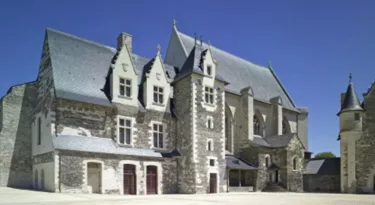 Château d'Angers, logis royal, chapelle et châtelet