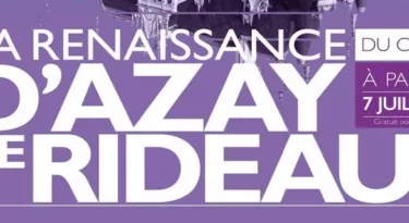 couverture inauguration château d'azay le rideau - My Loire Valley