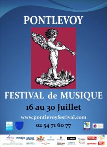 Affiche Festival Pontlevoy - My Loire Valley