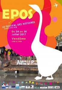 affiche EPOS festival des histoires vendôme - My Loire Valley