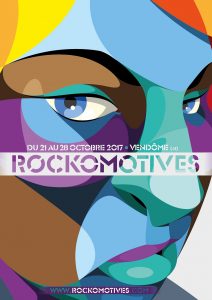 Affiche - Festival Rockomotives 2017 à Vendôme