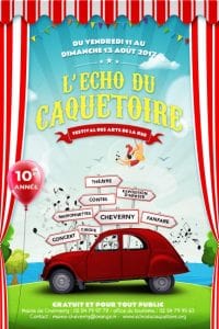 affiche echo du caquetoire 2017 - My Loire Valley