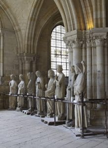 crypte gothique cathédrale de Bourges