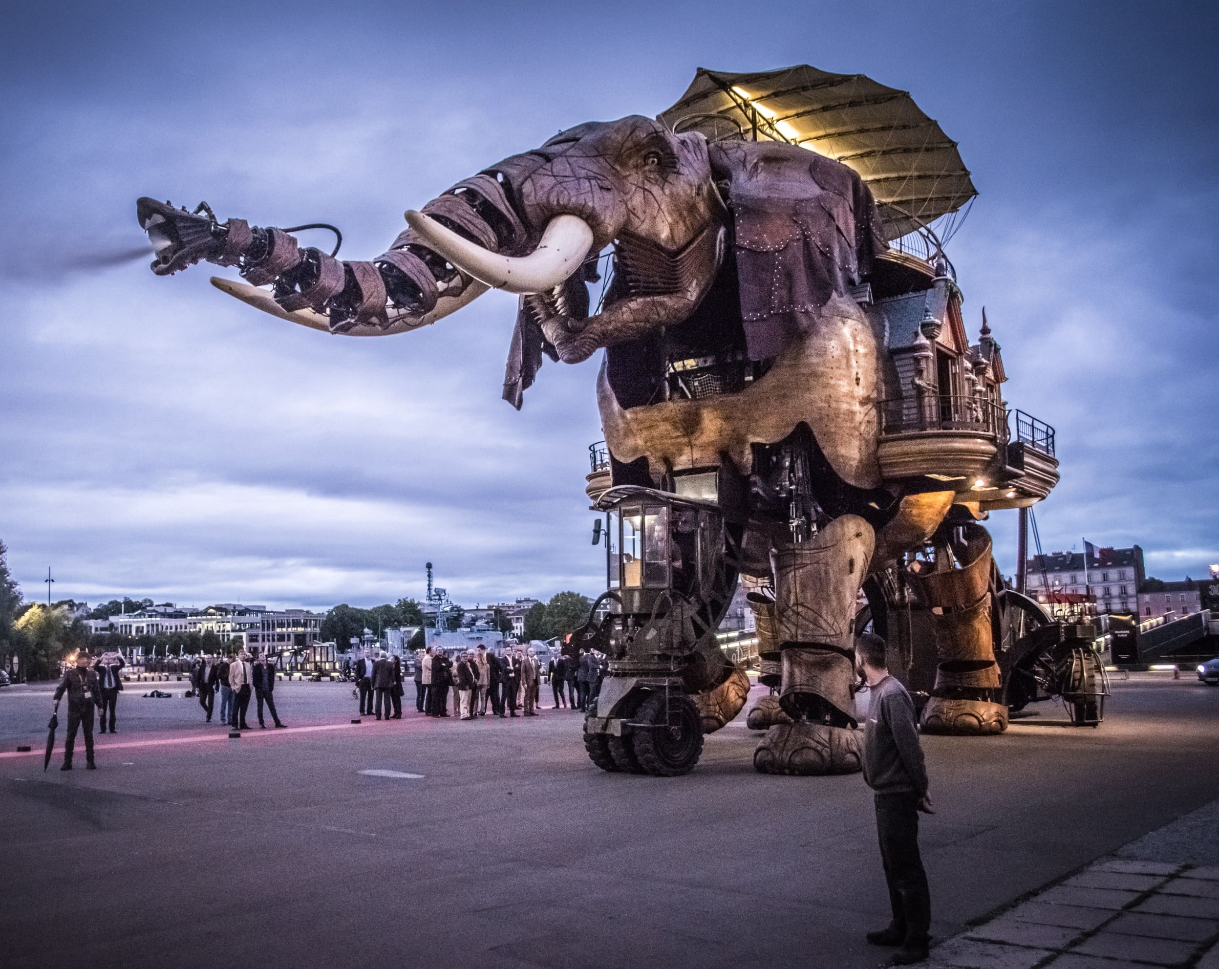 Elephant Machines de l'Ile Nantes