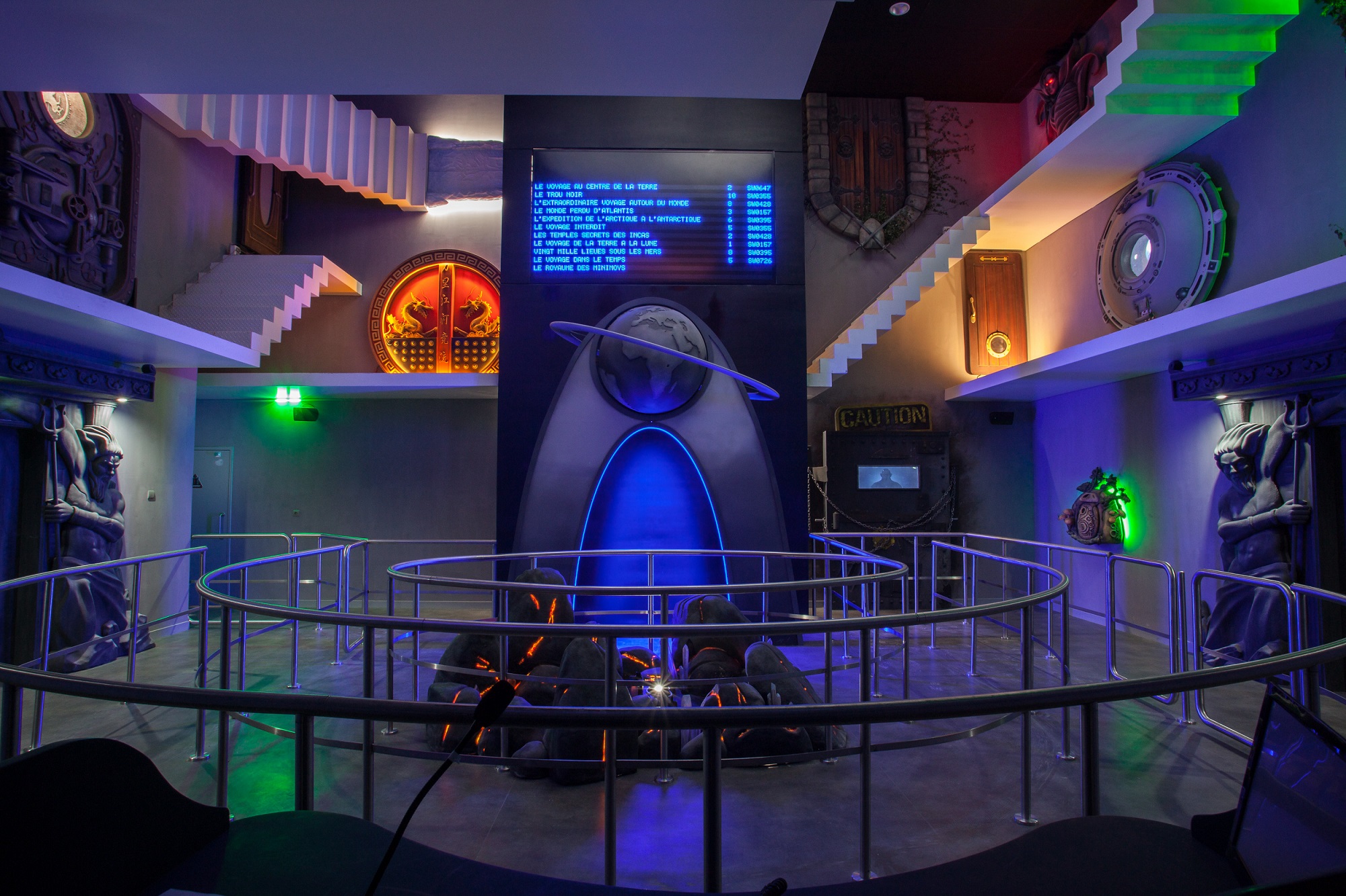 Hall d'accueil Extraordinaire Voyage Futuroscope