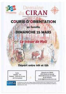 Course orientation domaine de Ciran- My Loire Valley