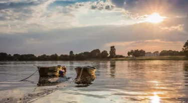 Barque sur la Loire