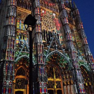 Illumination cathédrale Tours - Philippe Amarger - c