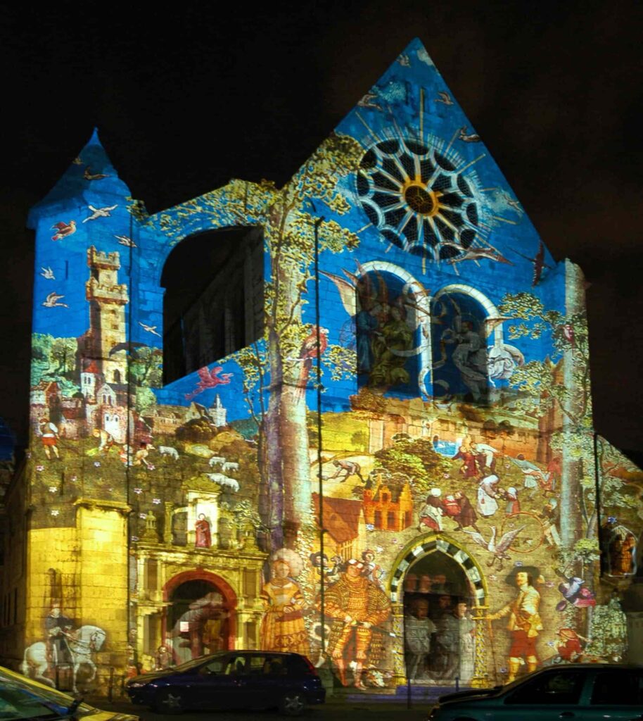 Chartres_en_lumieres_2006_Eglise_Saint_Aignan - Patrick Giraud - cc