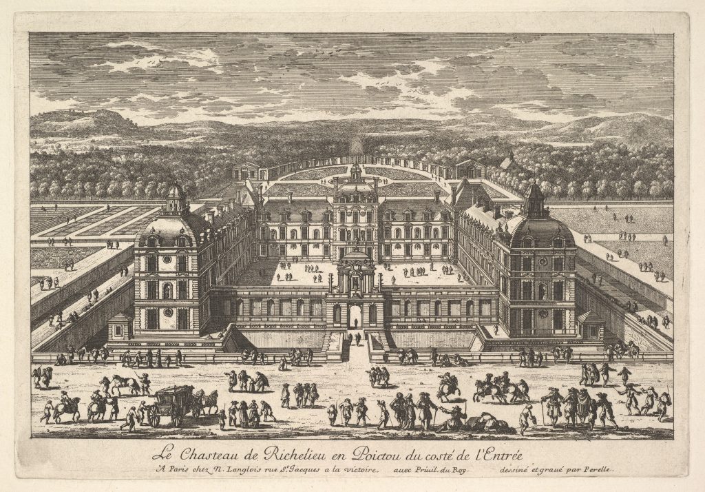 Le_Château_de_Richelieu_en_Poictou_du_Côté_de_l'Entrée_(cc) Bequest of Phyllis Massar