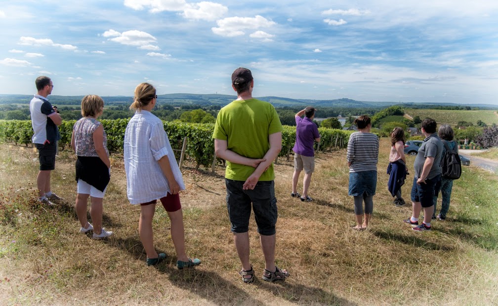 Visite de vignes - © Tour du Pouilly-Fumé