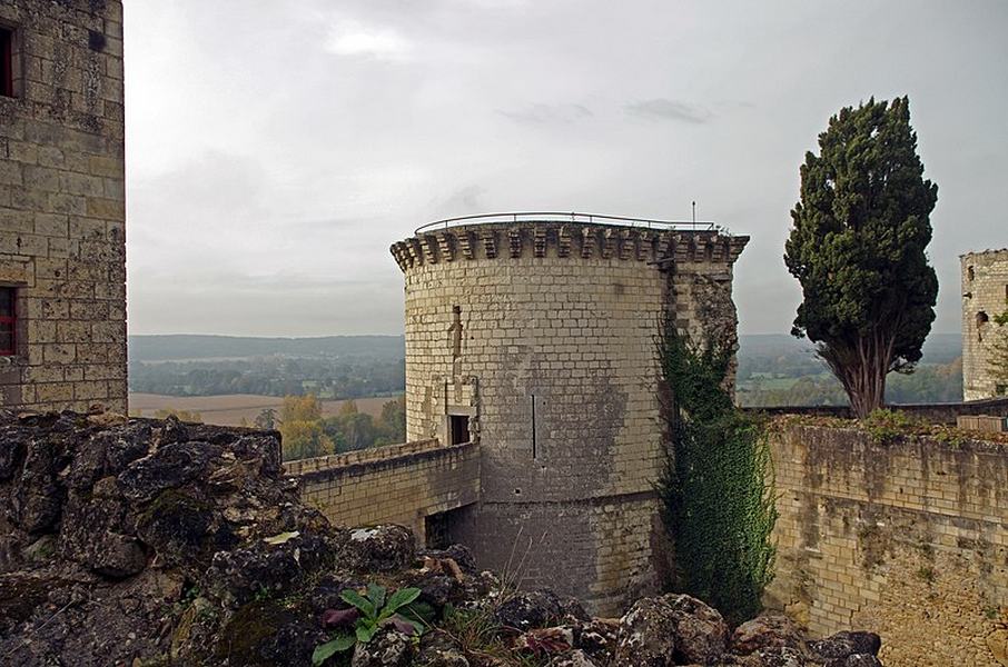 La tour boissy à Chinon par Daniel Jolivet