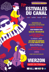 Affiche 11èmes Estivales de Vierzon - My Loire Valley