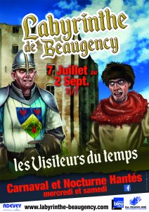 Affiche 2018, Labyrinthe de Beaugency - My Loire Valley
