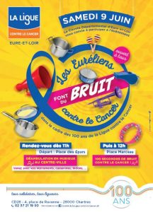 Les Euréliens font du bruit contre le cancer, Office de tourisme Eure-et-Loir - My Loire Valley