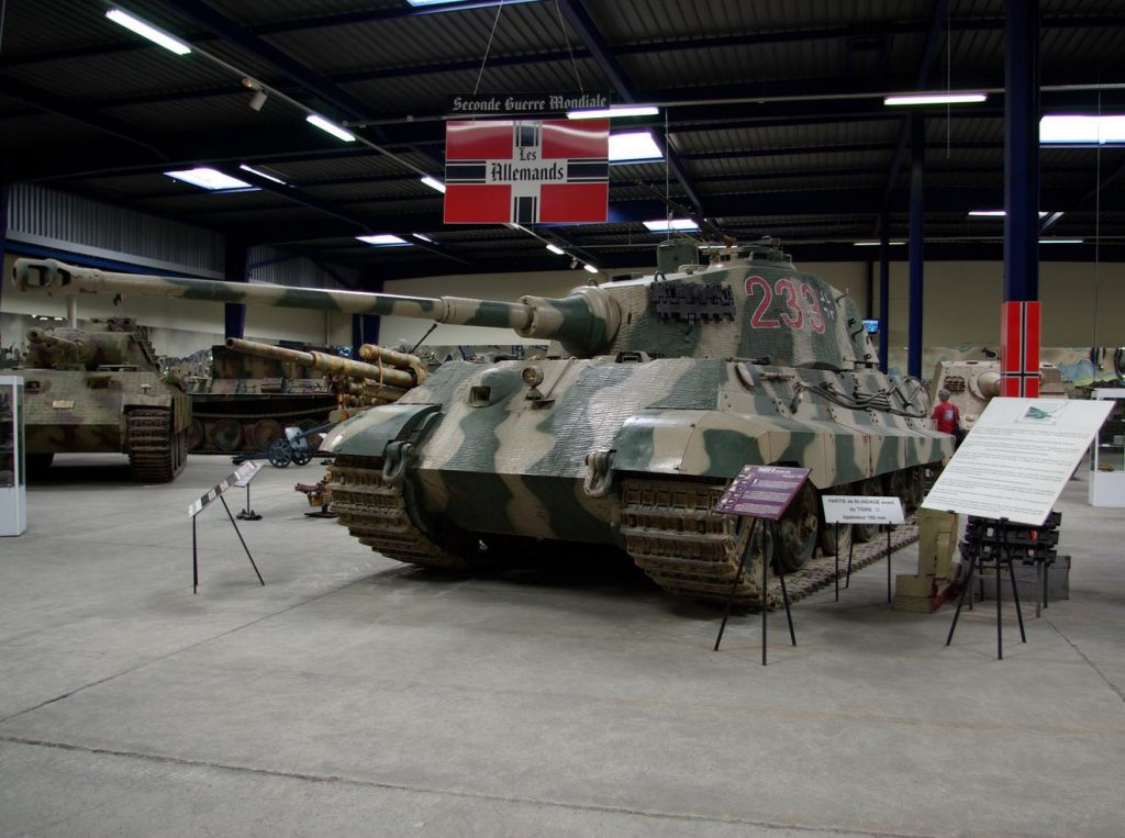 Musée des blindés de Saumur, Panzer VI Tiger II par Duch.seb