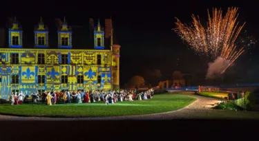 Spectacle nocturne au chateau royal d'Amboise
