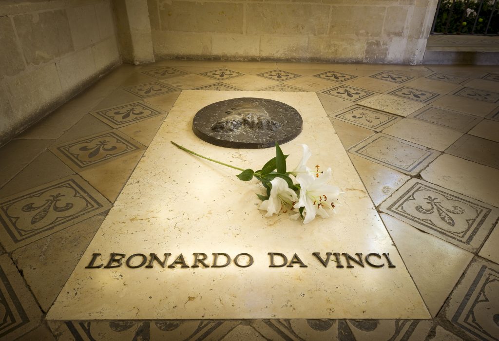 Tombe-Leonardo-da Vinci©Leonard de Serres
