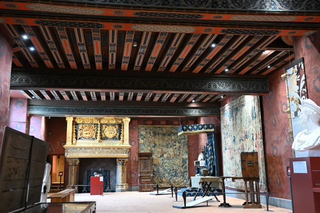 Pièces du château royal de Blois