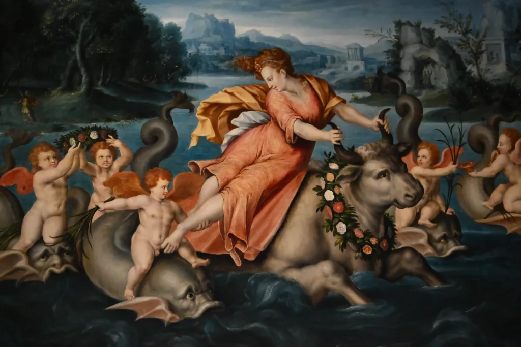 L'enlèvement d'Europe - collection du château de Blois