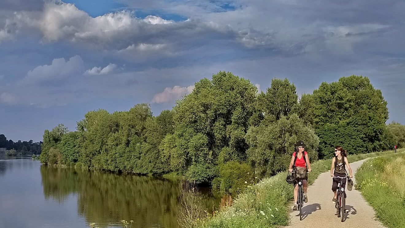 Île Charlemagne, Loire à vélo (©) C.Mouton - CRT Centre Val de Loire