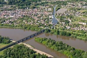 Panorama pont-canal Briare (© Dominique.ge)