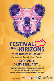 Affiche du Festival des horizons 2018 - Saint-Avertin