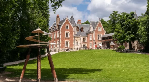 château du Clos Lucé léonard de vinci a visiter avec vos enfants