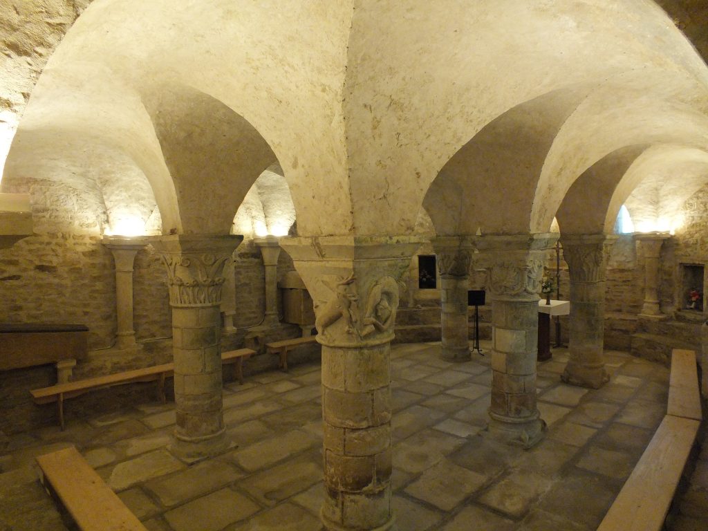crypte romane de l'église Saint-Patrice - AC/Office de Tourisme de Saint-Pierre Magny-Cours