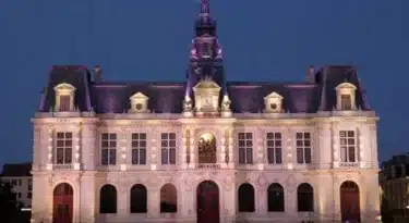 poitiers hotel de ville - domaine public