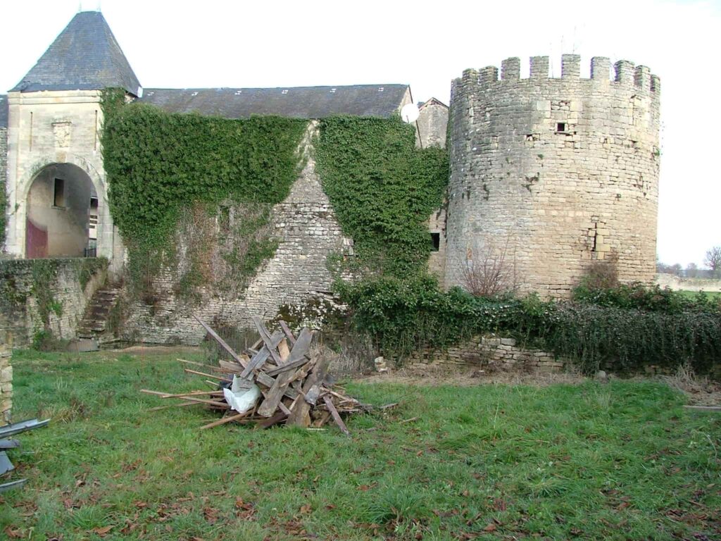 le château de villars avant travaux