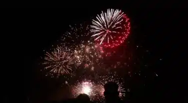 Feu d'artifice au lac d'Auron - Bourges