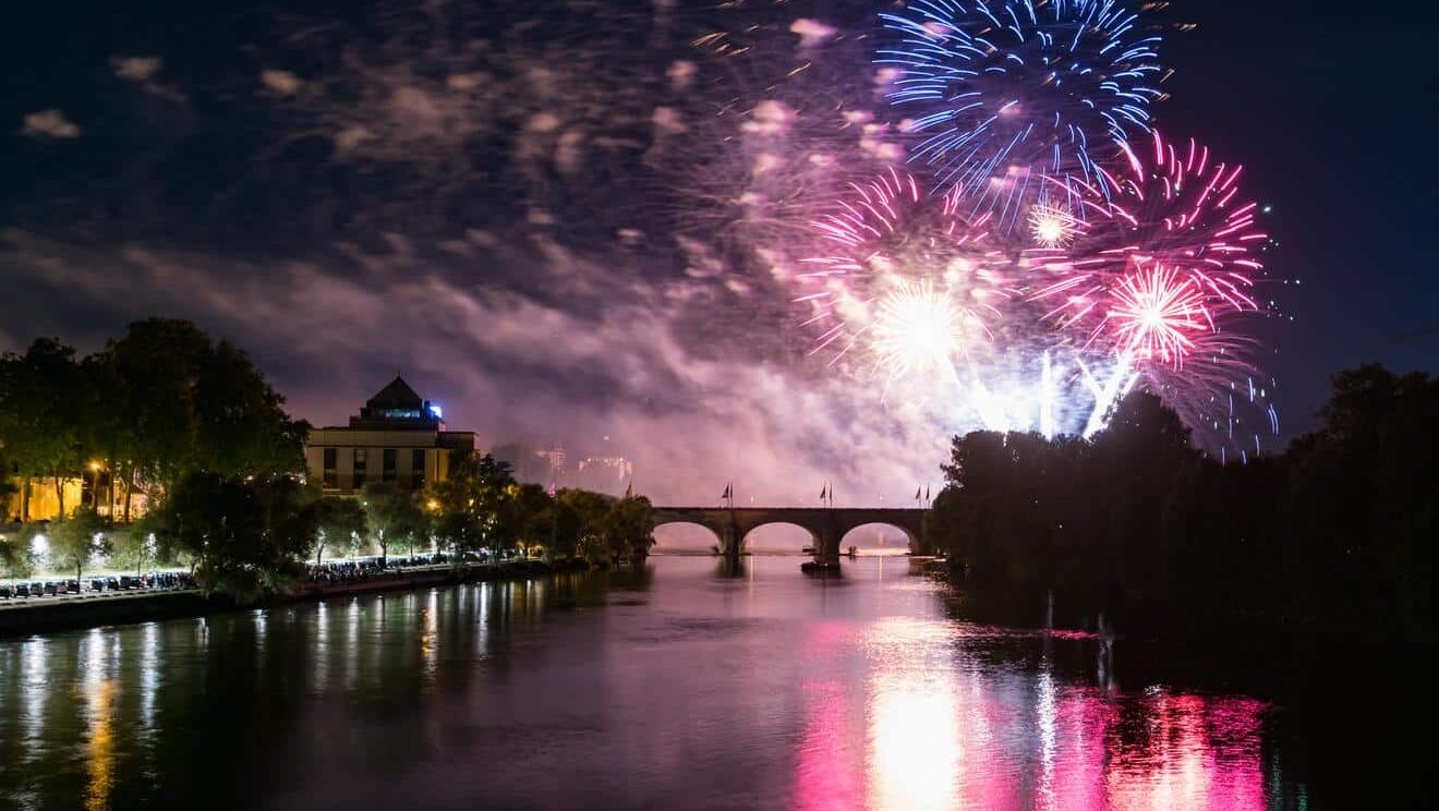 Feu d'artifice 2016 - Tours