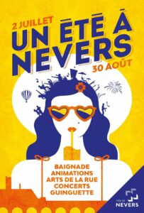 un été à nevers - affiche