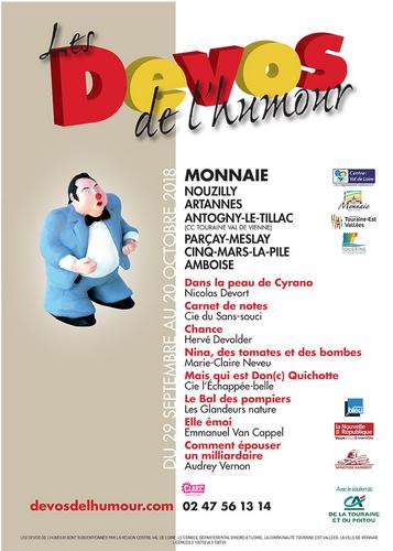 Venez rire aux éclats au festival "Les Devos de l'humour" | Val de Loire
