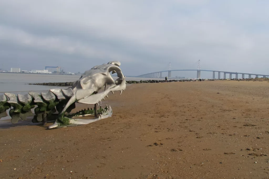 Estuaire de la loire - le serpent de mer