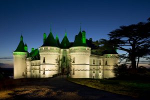 Chateau de Chaumont sur loire - illumination