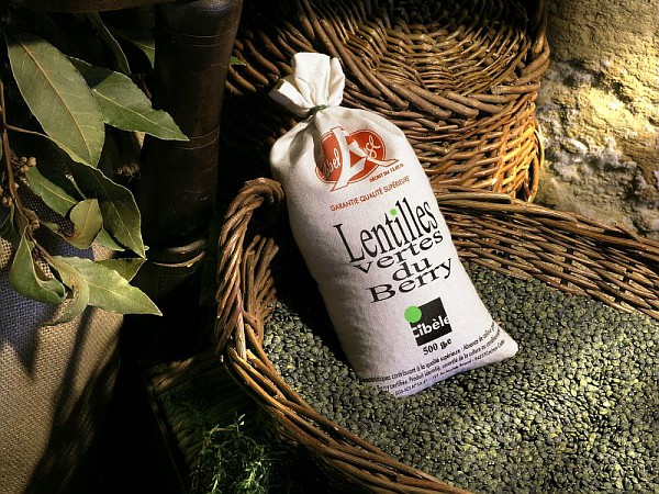 lentilles vertes du berry label rouge