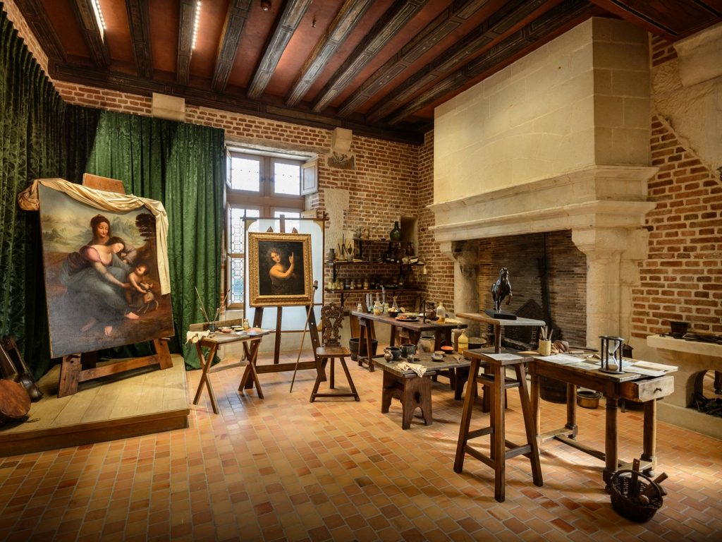 Ateliers de Leonard de Vinci - chateau du Clos Luce