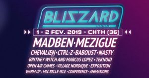 blizzard festival 2019 - chateauroux