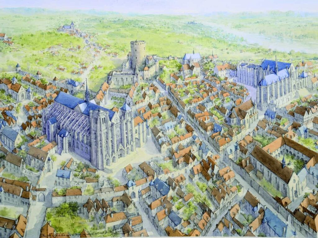 aquarelle jean chen - bourges