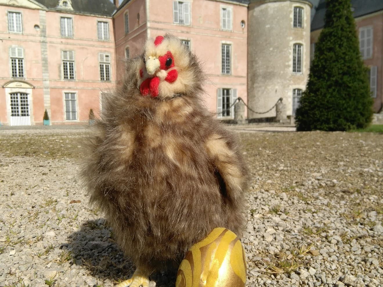 chasse aux oeufs de paques - chateau de meung sur loire